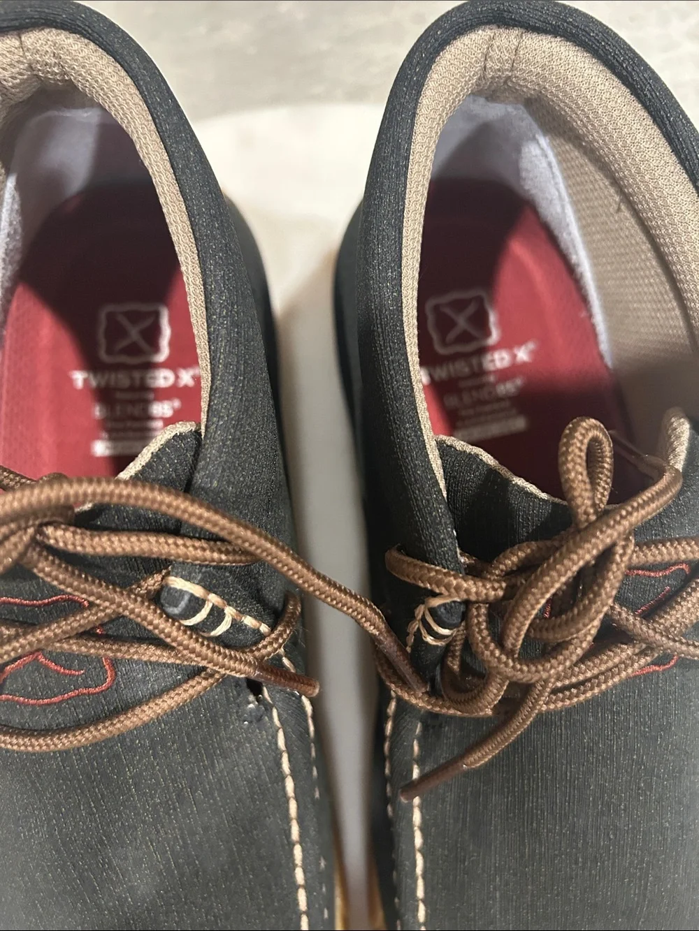 Twisted X Work charcoal Chukka Boots with Gum Sole size 10